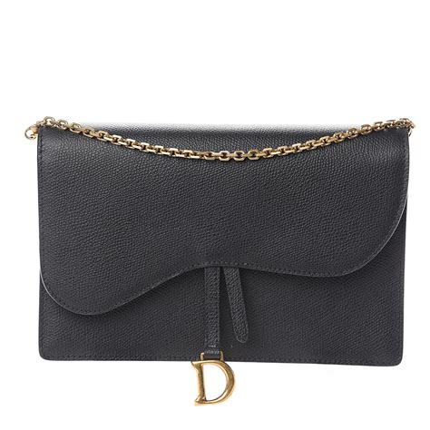 dior saddle pouch with chain|christian dior saddle wallet.